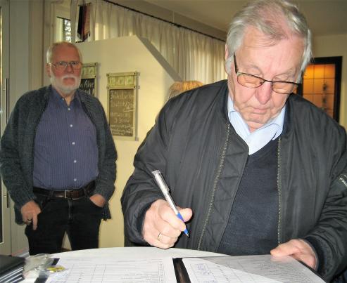 Joseph Lünnemann, die richtige Zeile erwischen...