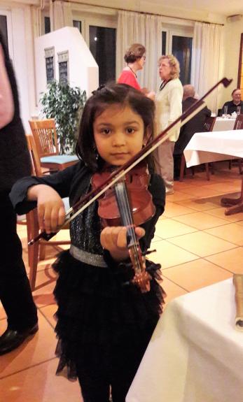 Die jüngste Teilnehmerin Annabell, 5 Jahre alt!
