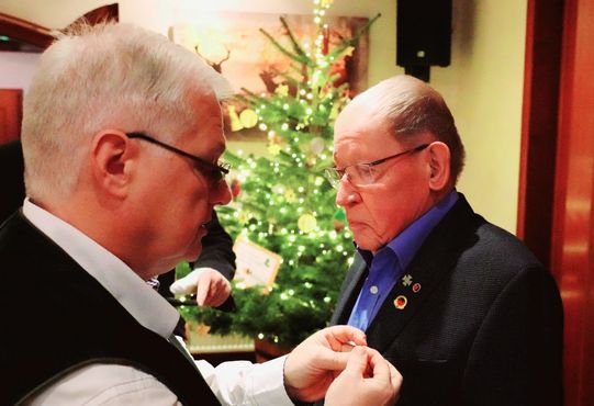 Ehrung 60 Jahre Mitgliedschaft H a. D. Sven von Ehrenkrook
