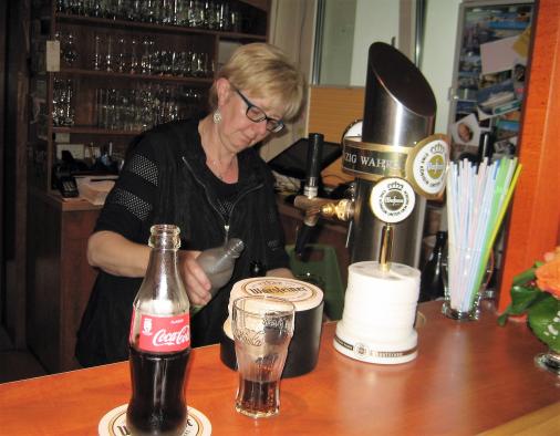 Chefin Sabine Wille hat gut zu tun