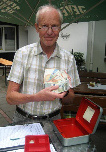 ohne Kassenwart läuft hier nicht....