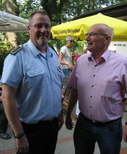 Uwe mit Hannes Dreier